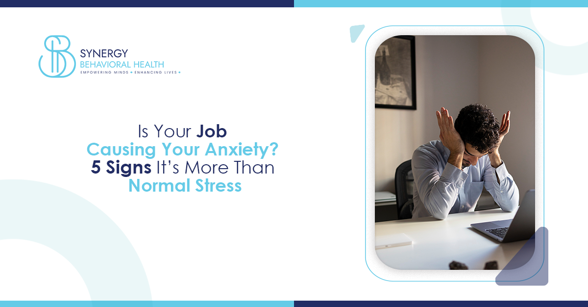 job causing your anxiety